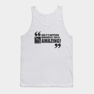 Suzuka, Japan 1990 F1 Crash Quote Design Tank Top